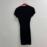 Image 4 of moschino beaded trompe l'oeil dress