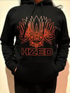HZED HOODIE Red Dragon Design
