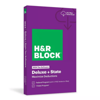 H&R Block Deluxe State 2024 Tax Software