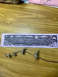 Image 3 of Barred Owl in flight mini print 