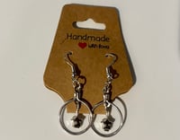 Dainty Star Hoop Earrings 