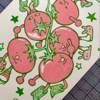 Image 4 of Tomato Gang and Apple Riso Prints