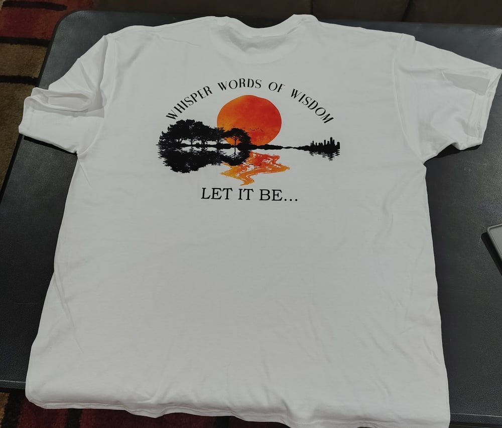 Let it be - The Beatles sunset guitar 