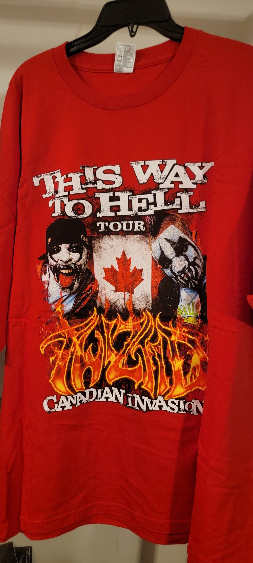 Twiztid Canadian Invasion This Way to Hell Tour tee 3xl
