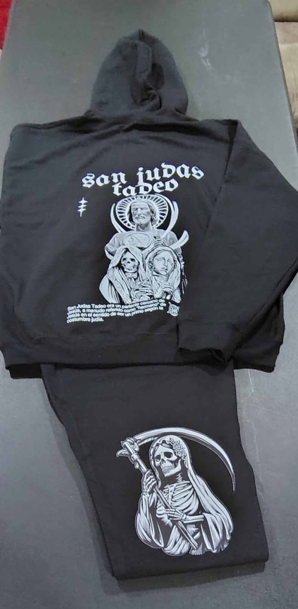 San Judas Hoodie - Santa Muerte Sweatpants