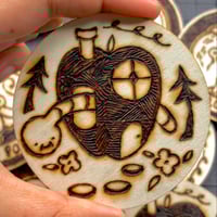 Image 2 of Wood Burned Magnets 
