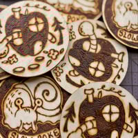 Image 1 of Wood Burned Magnets 