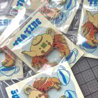 Image 2 of Teapot Crab Enamel Pin