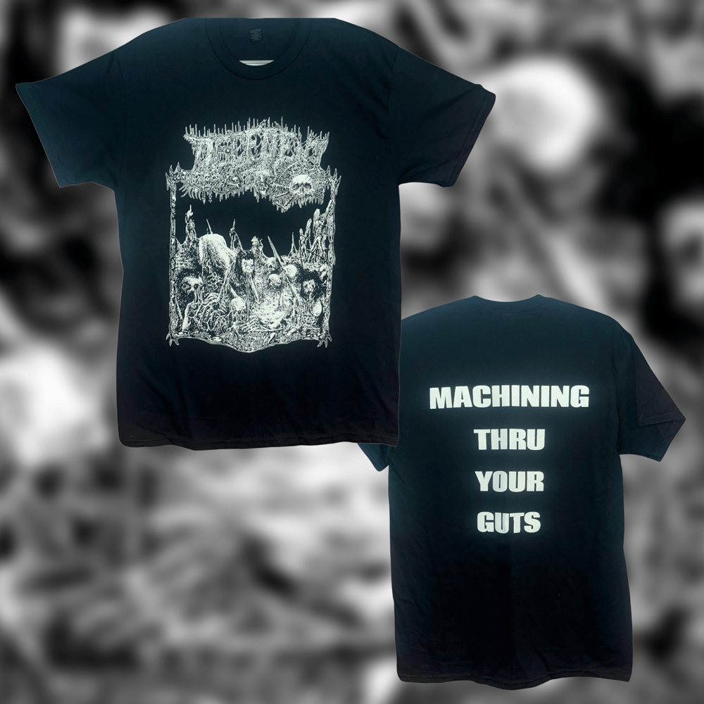 "MACHINING THRU YOUR GUTS" T-SHIRT