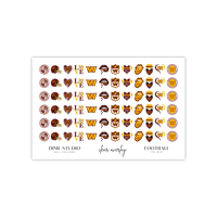 Image 2 of WASHINGTON COMMANDERS FOOTBALL NAIL DECALS 
