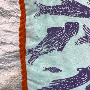 Persian Sea Creatures Pillow Case