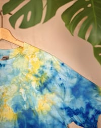 Image 2 of Ice dye T-shirt Caribbean