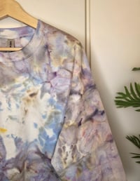 Image 2 of Ice dye Sweatshirt Ice Blue