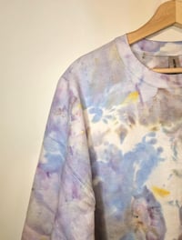Image 3 of Ice dye Sweatshirt Ice Blue