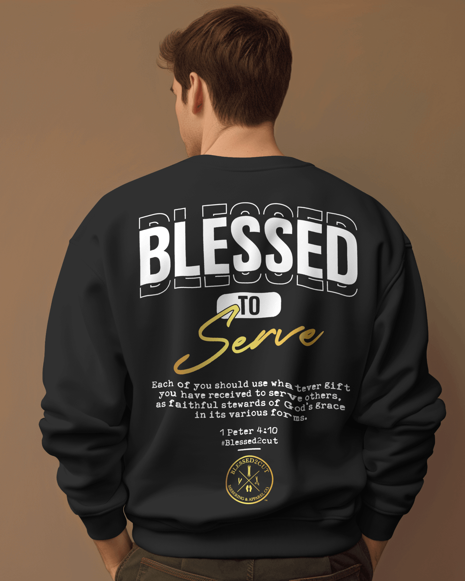Image of Blessed To Serve Sweatshirt