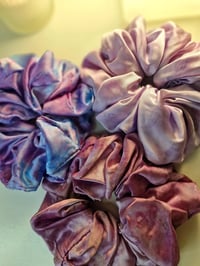 Image 1 of Ice dye Scrunchies 16cm