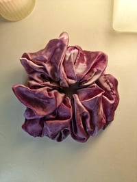 Image 2 of Ice dye Scrunchies 16cm