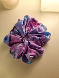 Image 3 of Ice dye Scrunchies 16cm