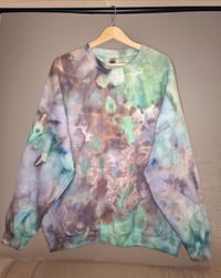 Image 1 of Ice dye Sweatshirt Levander