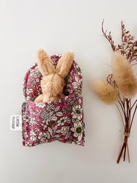 Image 1 of Tiny Plush bunny - Pink