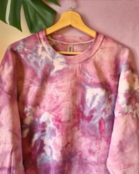 Image 4 of Ice dye Sweatshirt Peony