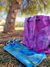 Image 4 of Ice dye Tote Bag