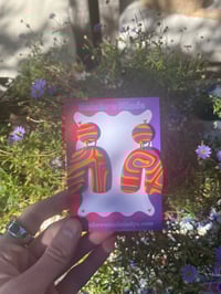 Image 2 of Rainbow arch earrings 
