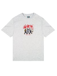 Image 1 of Music to my Fears Tee - ash
