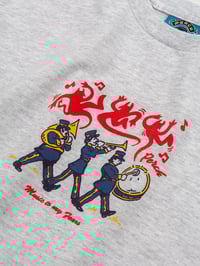 Image 2 of Music to my Fears Tee - ash