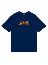 Image 1 of Brain Noise Tee - navy