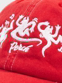 Image 2 of Brain Noise Cap - imperial red