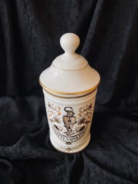 Image 4 of Grand pot d'apothicaire en porcelaine de Limoges // Onguent Napolitain