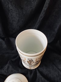 Image 6 of Grand pot d'apothicaire en porcelaine de Limoges // Onguent Napolitain