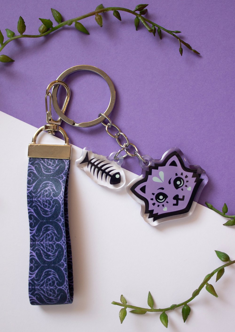 Image of Kitty Keychain