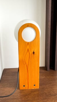 Image 3 of Lampe d'appoint vintage en pin