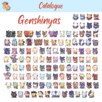 Image 2 of Genshinyas Acrylic Charms