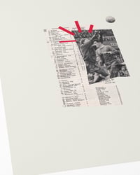 Image 3 of Bristol City FC Vintage Programme Collage – Football Art Print – Series 3