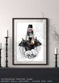 Image 2 of Lava Art Print