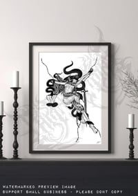 Image 2 of Chained Art Print