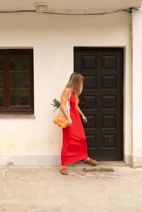 Image 4 of Vestido Analie Rojo