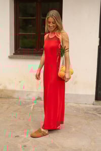 Image 1 of Vestido Analie Rojo