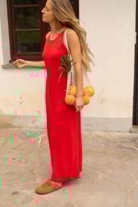 Image 2 of Vestido Analie Rojo