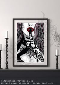 Image 2 of Whisper (F) Art Print