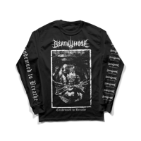 "Condemned to Breathe" Black Longsleeve