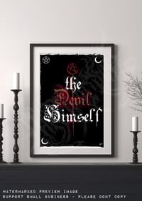 Image 4 of The Devil...... Art Print