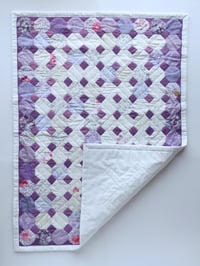 Image 2 of Mauve Baby Quilt