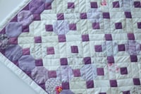 Image 3 of Mauve Baby Quilt