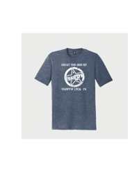 Image 1 of Contact My Union - Heathered Shirt - Adult