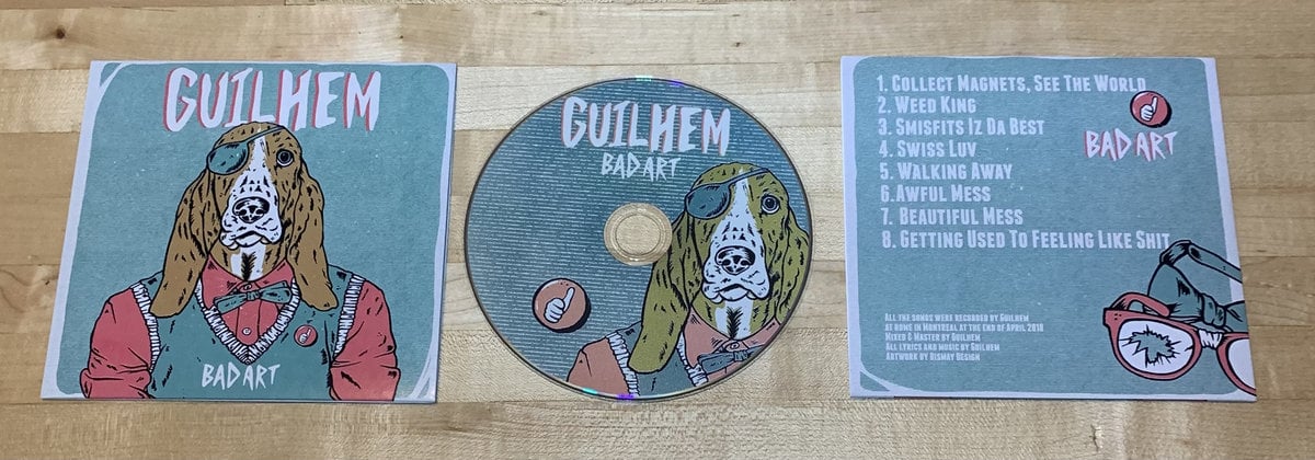 Image de Guilhem " BAD ART" CD