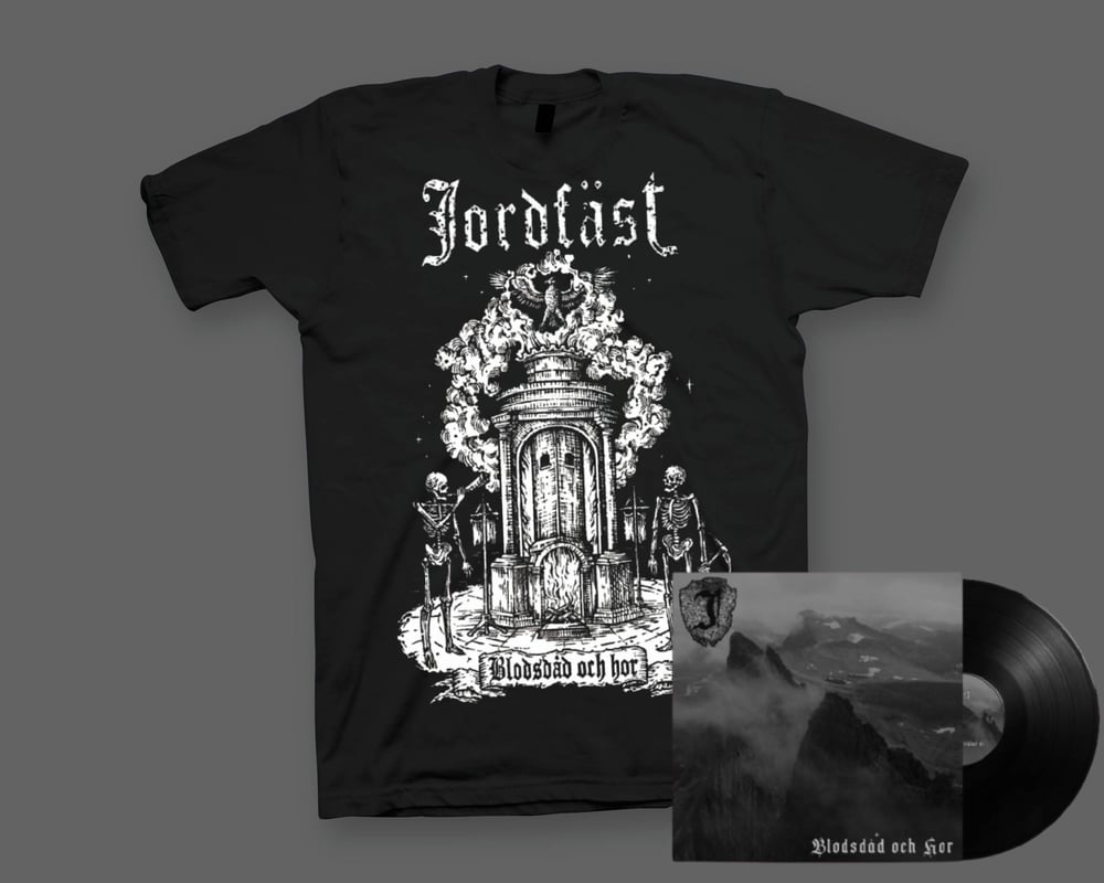 Jordfäst - Blodsdåd Och Hor T-shirt LP Bundle (Pre-ORDER)